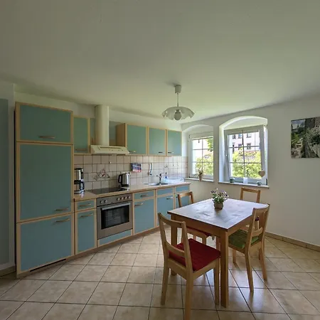 Ferienwohnung Gruenes Haus Colditz Esterno foto