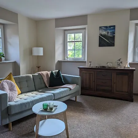 Ferienwohnung Gruenes Haus Colditz Esterno foto