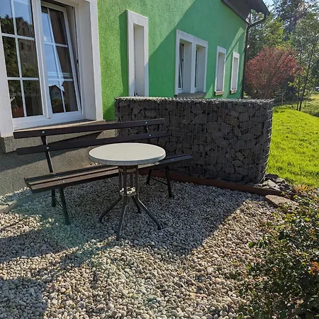 Ferienwohnung Gruenes Haus Colditz Esterno foto